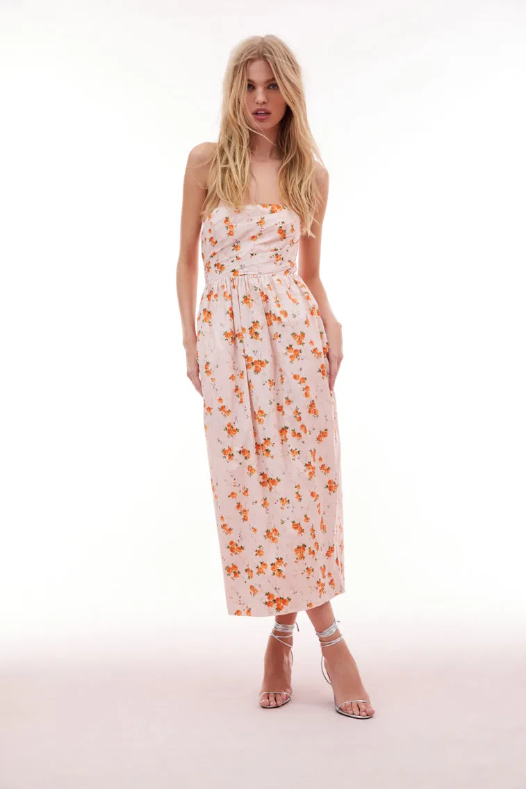 Luxie Floral Midi Dress