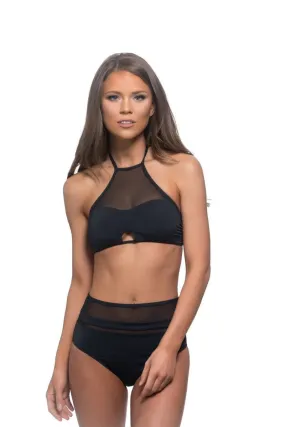 MESH HIGH WAISTED BIKINI