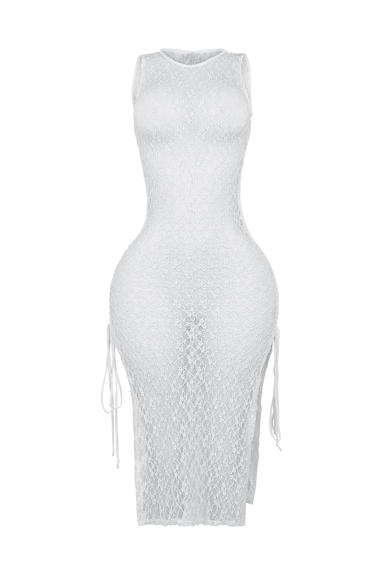 Need To Know Sleeveless Lace Dress