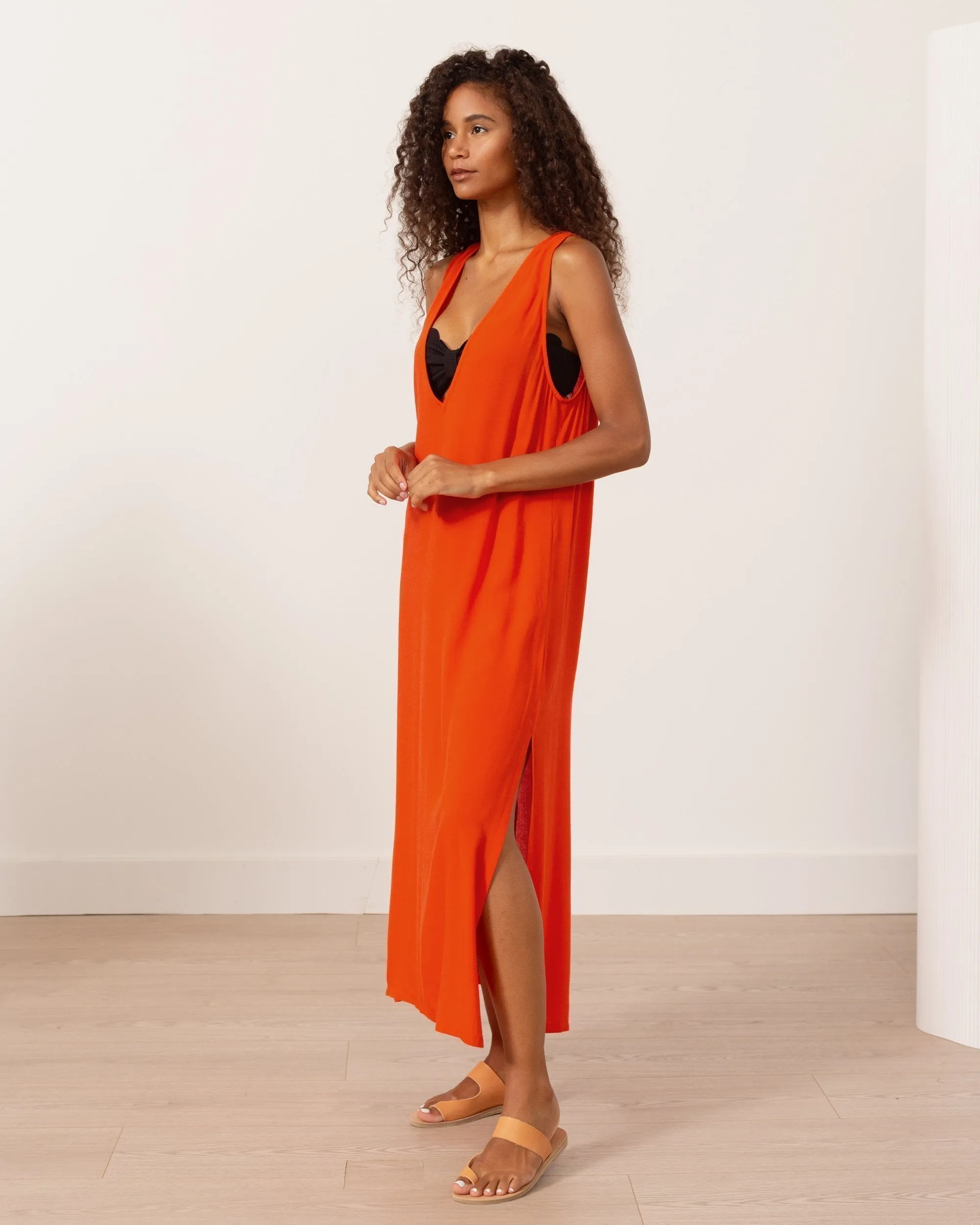 Noemie Sleeveless Swim Cover-Up