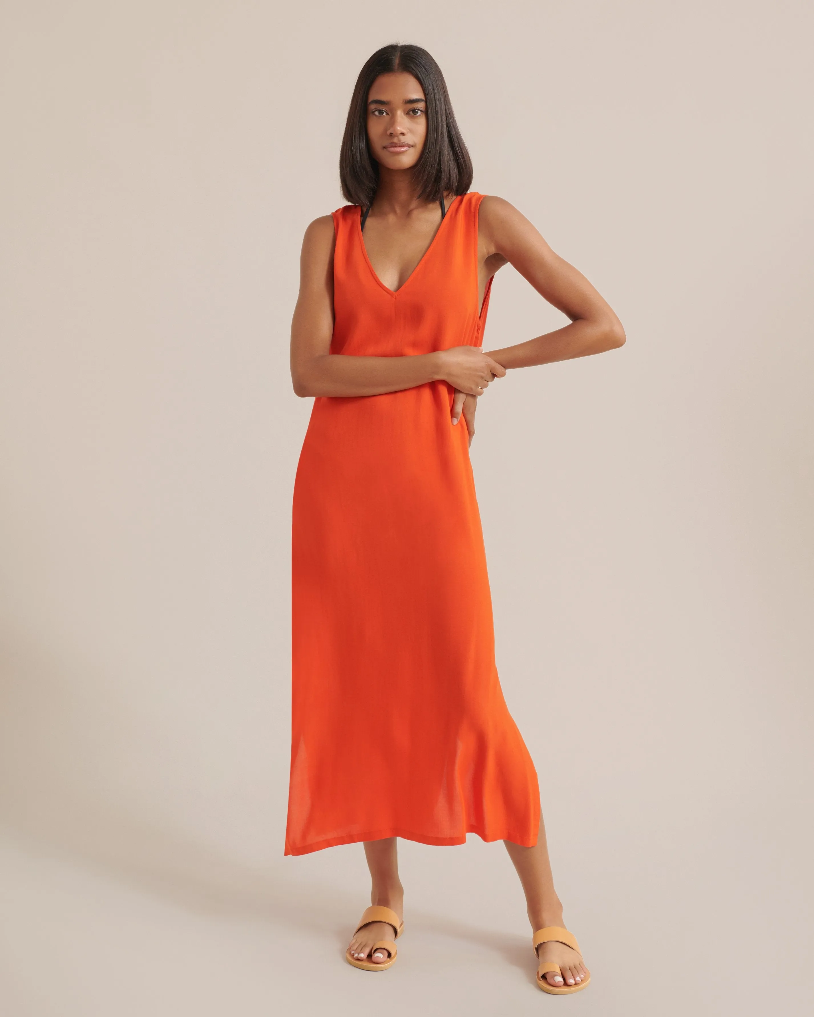 Noemie Sleeveless Swim Cover-Up