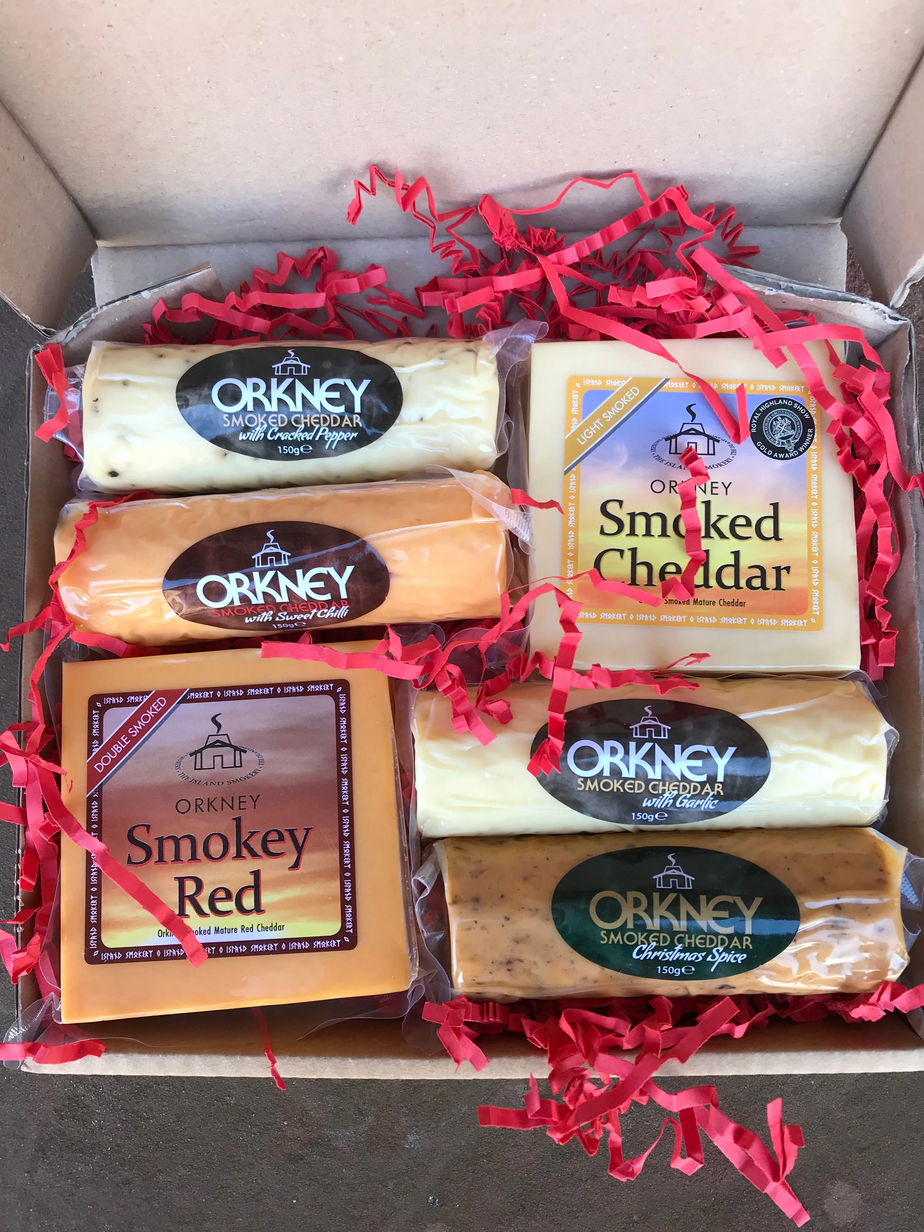 Orkney Island Smokery Cheese Box