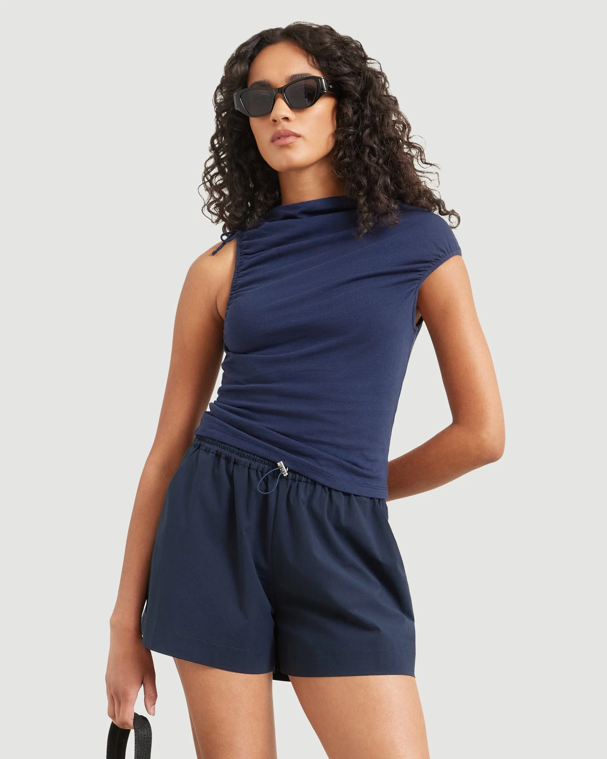 Pao Bungee Drawstring Short