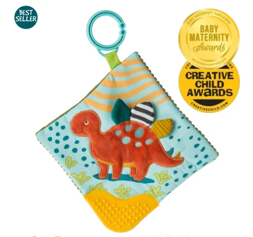 Pebblesaurus Crinkle Teether