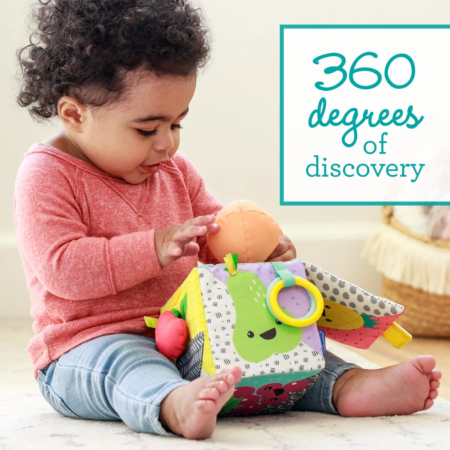 Peek & Seek Sensory Discovery Cube