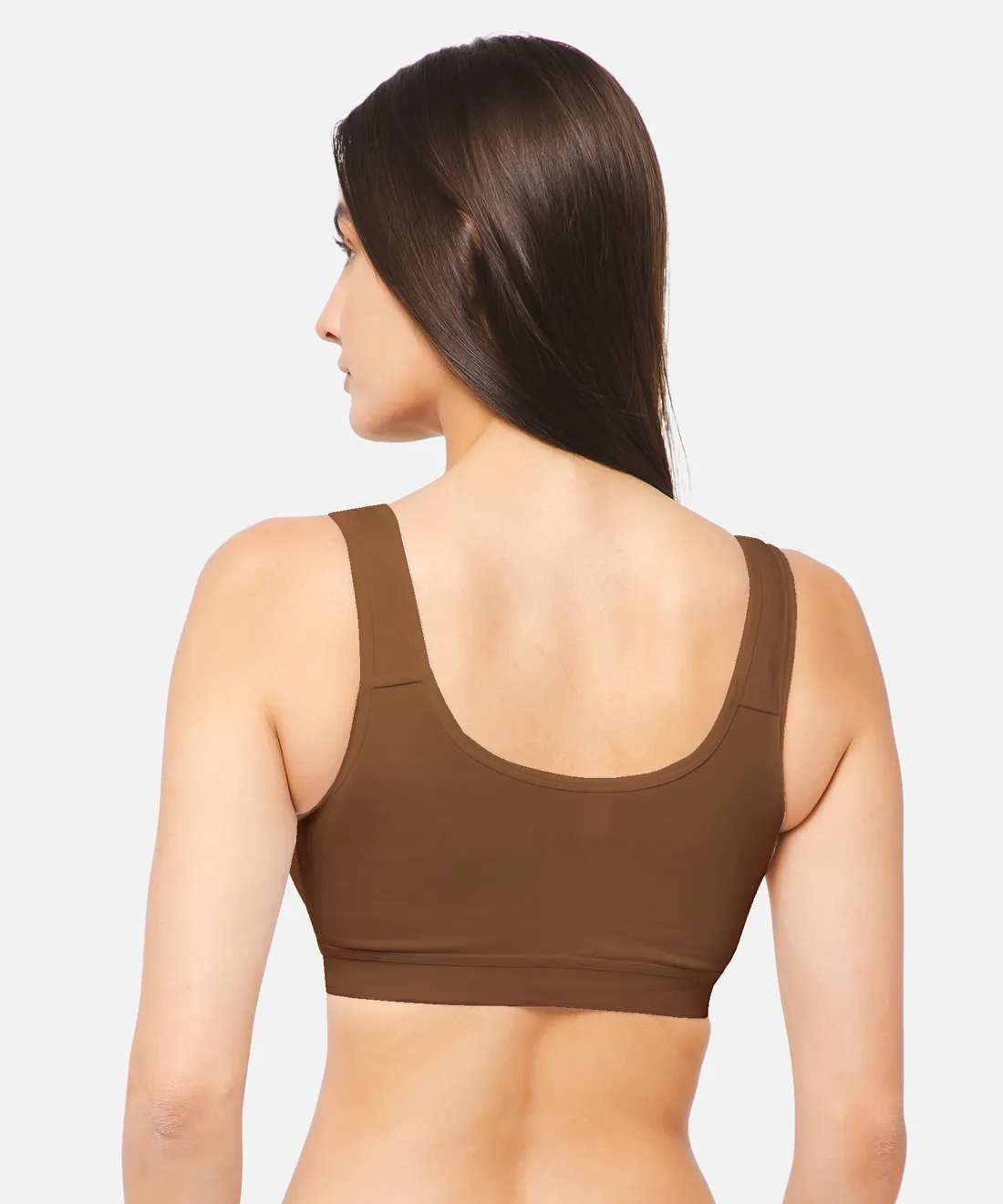 Poppy - Sports Brassiere | Perfect Sports Brassiere | Bottom Elastic | Broad Strap Gives Less Pressure on Shoulder (POPPY)