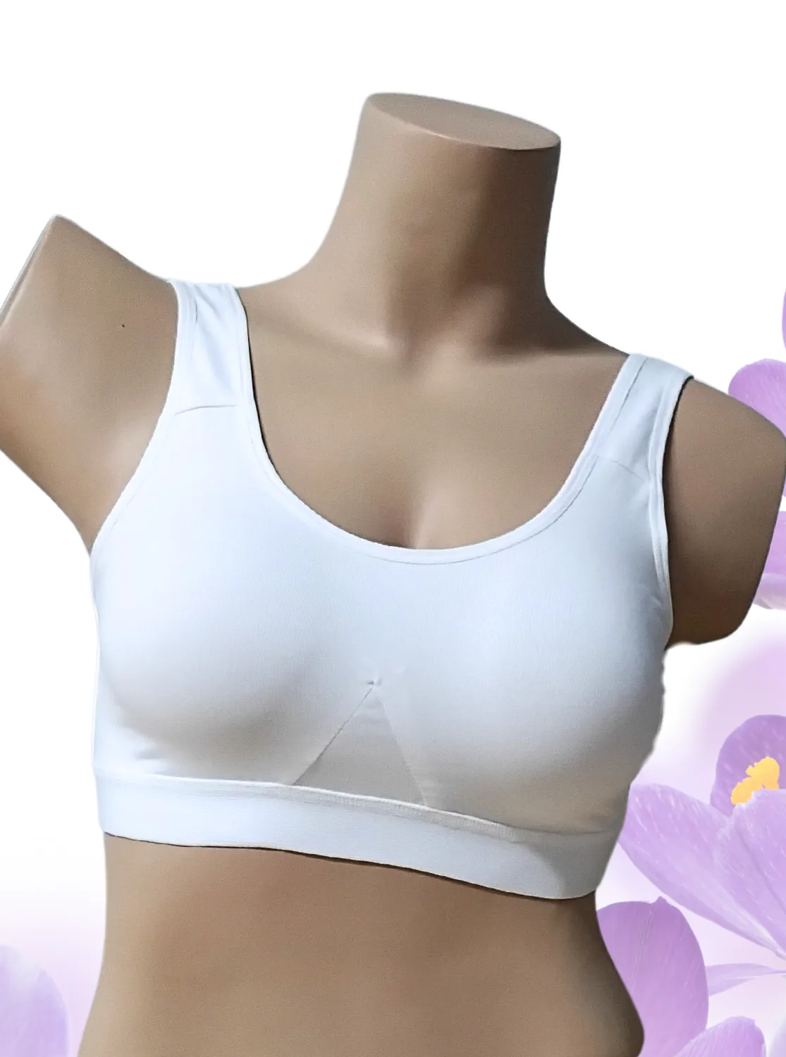 Poppy - Sports Brassiere | Perfect Sports Brassiere | Bottom Elastic | Broad Strap Gives Less Pressure on Shoulder (POPPY)