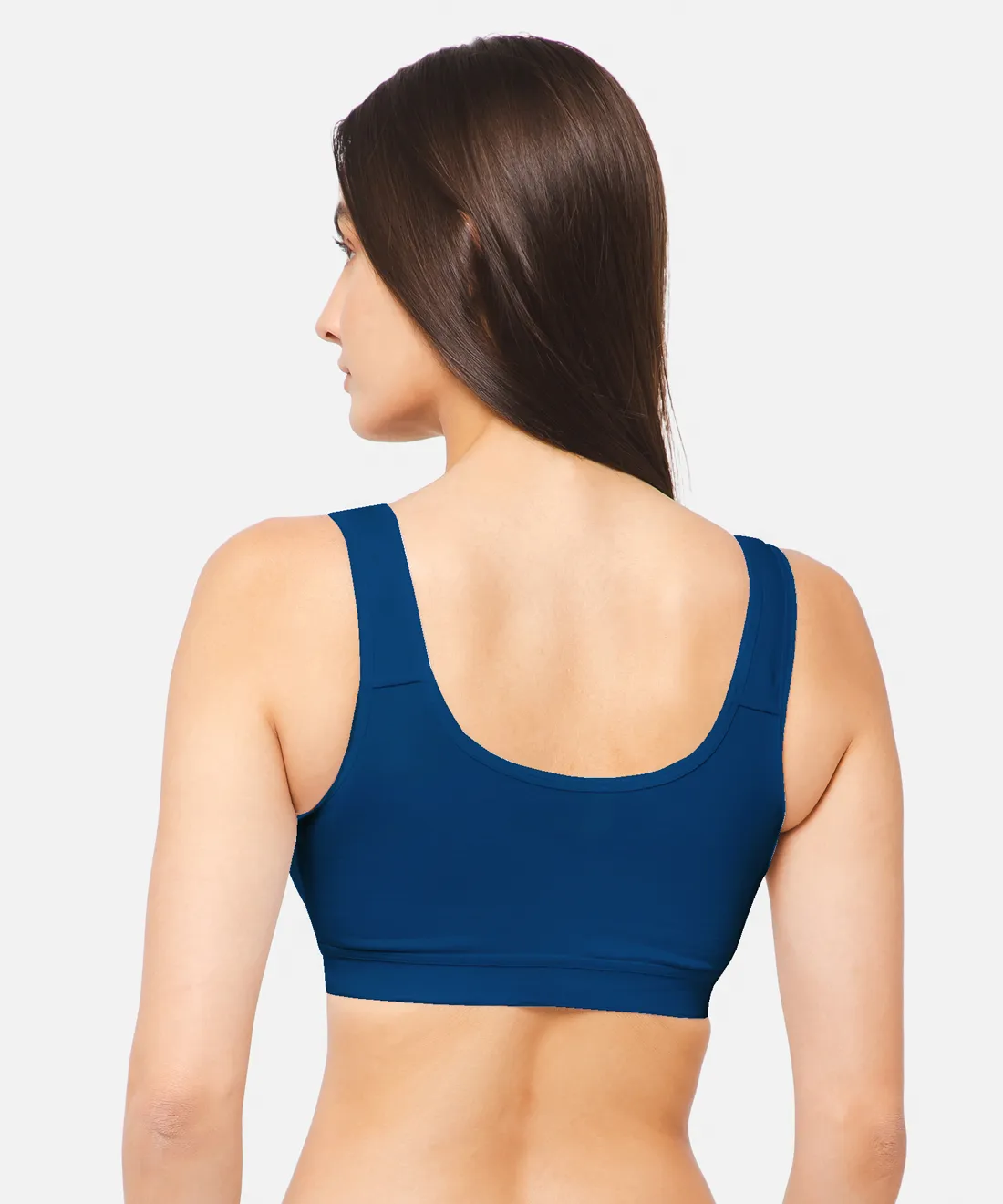 Poppy - Sports Brassiere | Perfect Sports Brassiere | Bottom Elastic | Broad Strap Gives Less Pressure on Shoulder (POPPY)