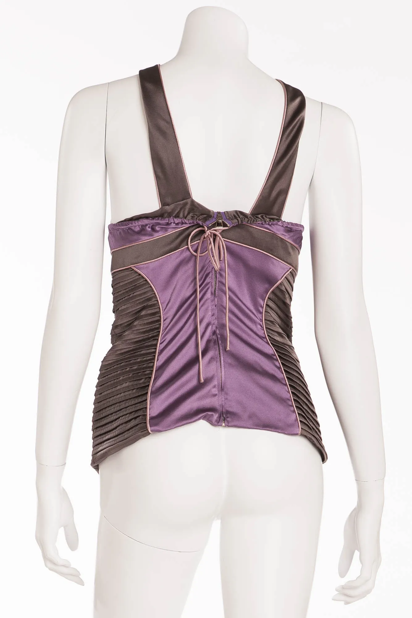 Proenza Schouler - Editorial Featured on the 2005 Runway Collection, Look 30 - Lavender Bustier Top - 8