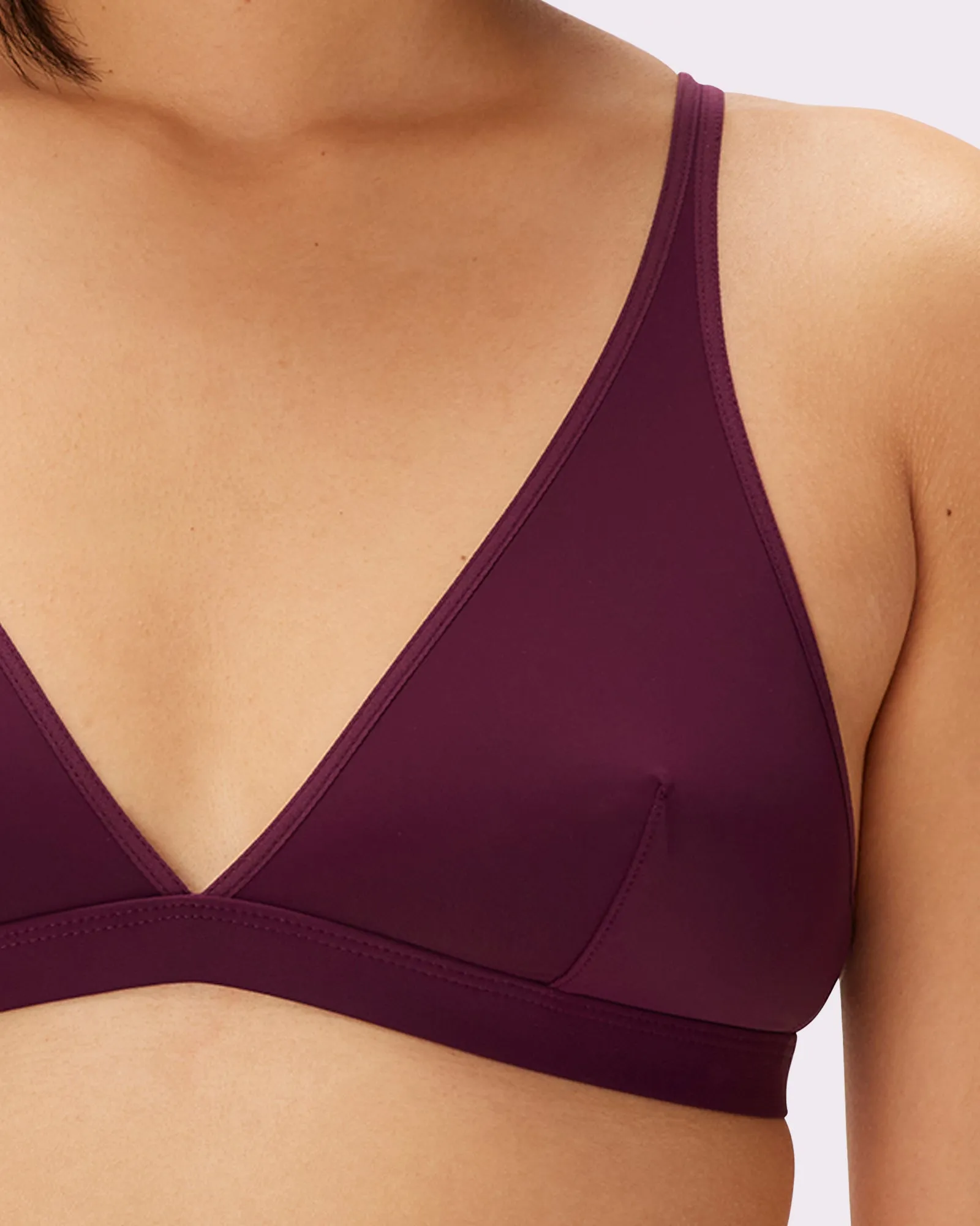 Re:Play Plunge Bralette | Ultra-Soft Re:Play (Violette)