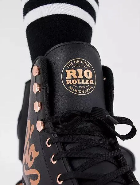 Rio Roller - Rose Black Skates