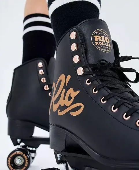 Rio Roller - Rose Black Skates