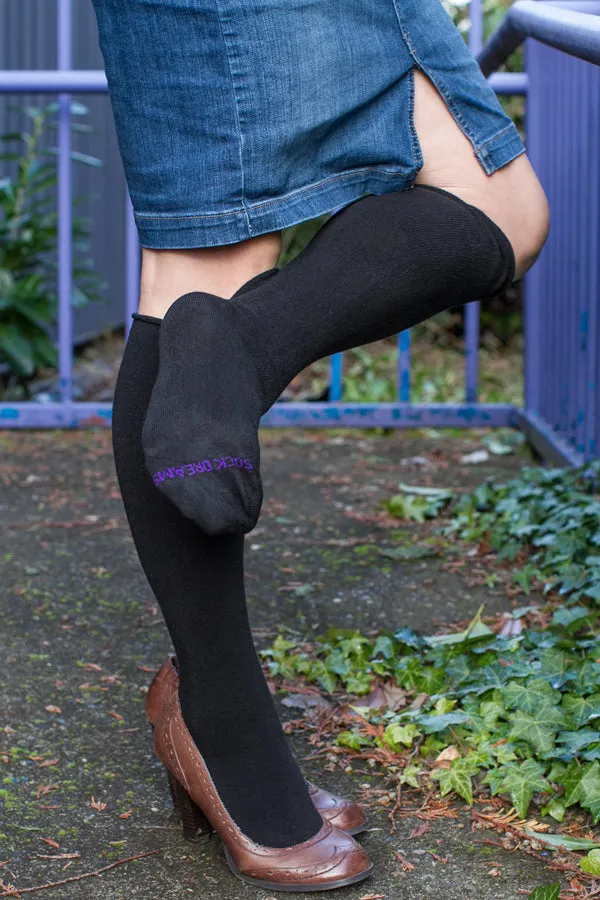 Roll Top Knee Socks