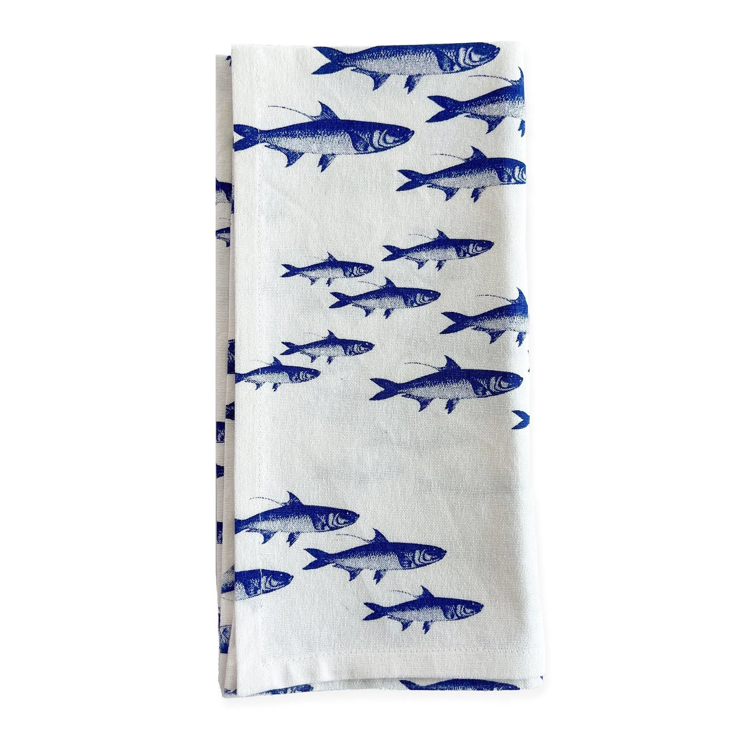 School of Fish Dinner Napkins, Set of 4