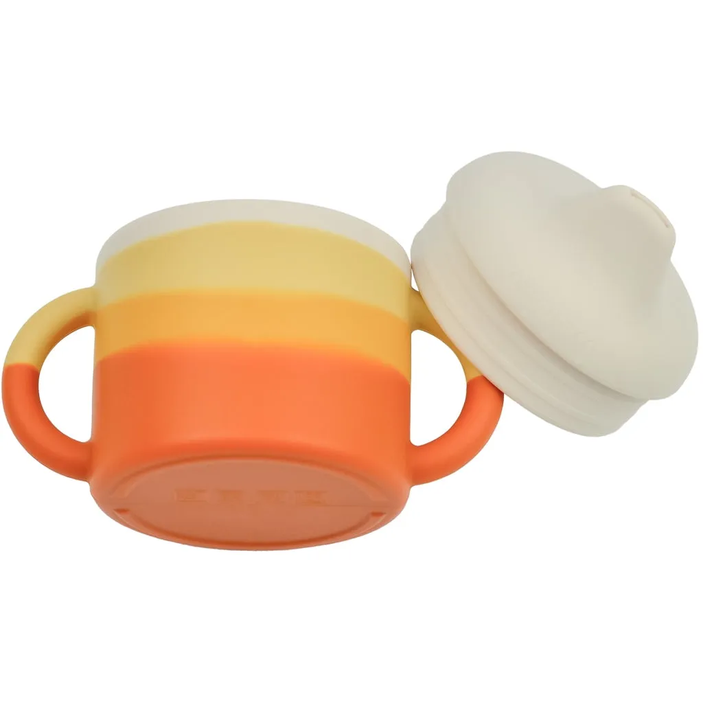 Silicone Sippy Cup | Color Splash Collection - Sienna Ombre