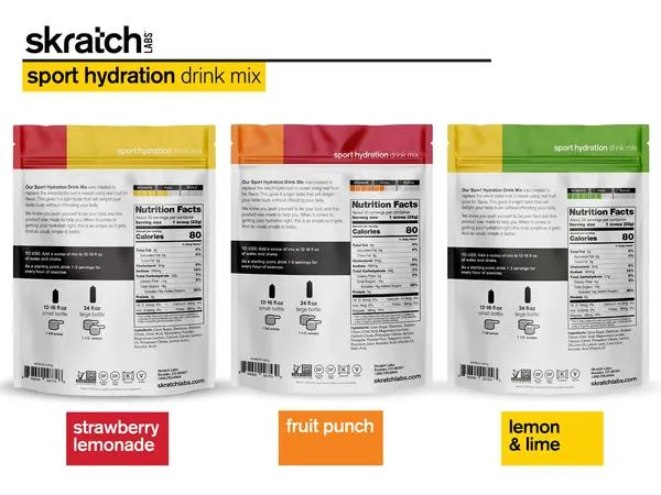 Skratch Sport Hydration Drink Mix - Single Serving