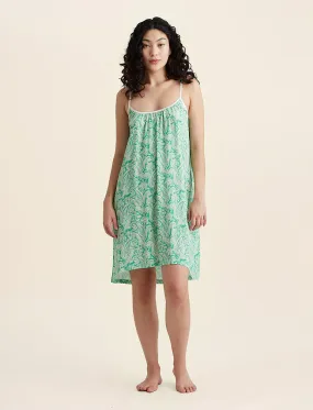 Sophia Paisley Strappy Midi Nightie