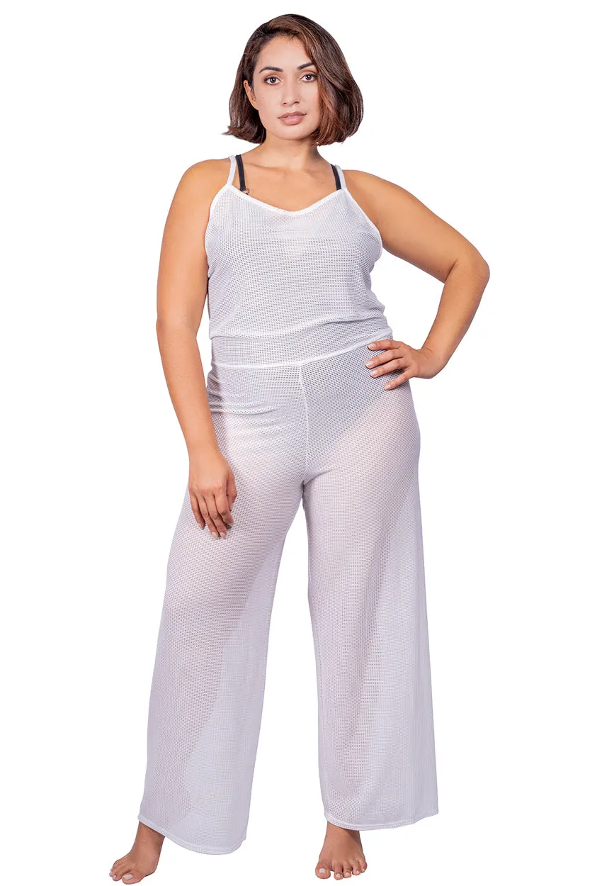 SPAGHETTI STRAP JUMPSUIT - GOFRET