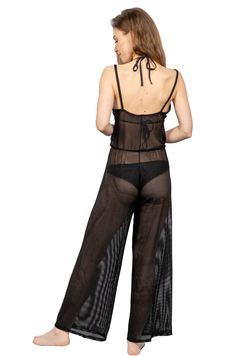 SPAGHETTI STRAP JUMPSUIT - GOFRET