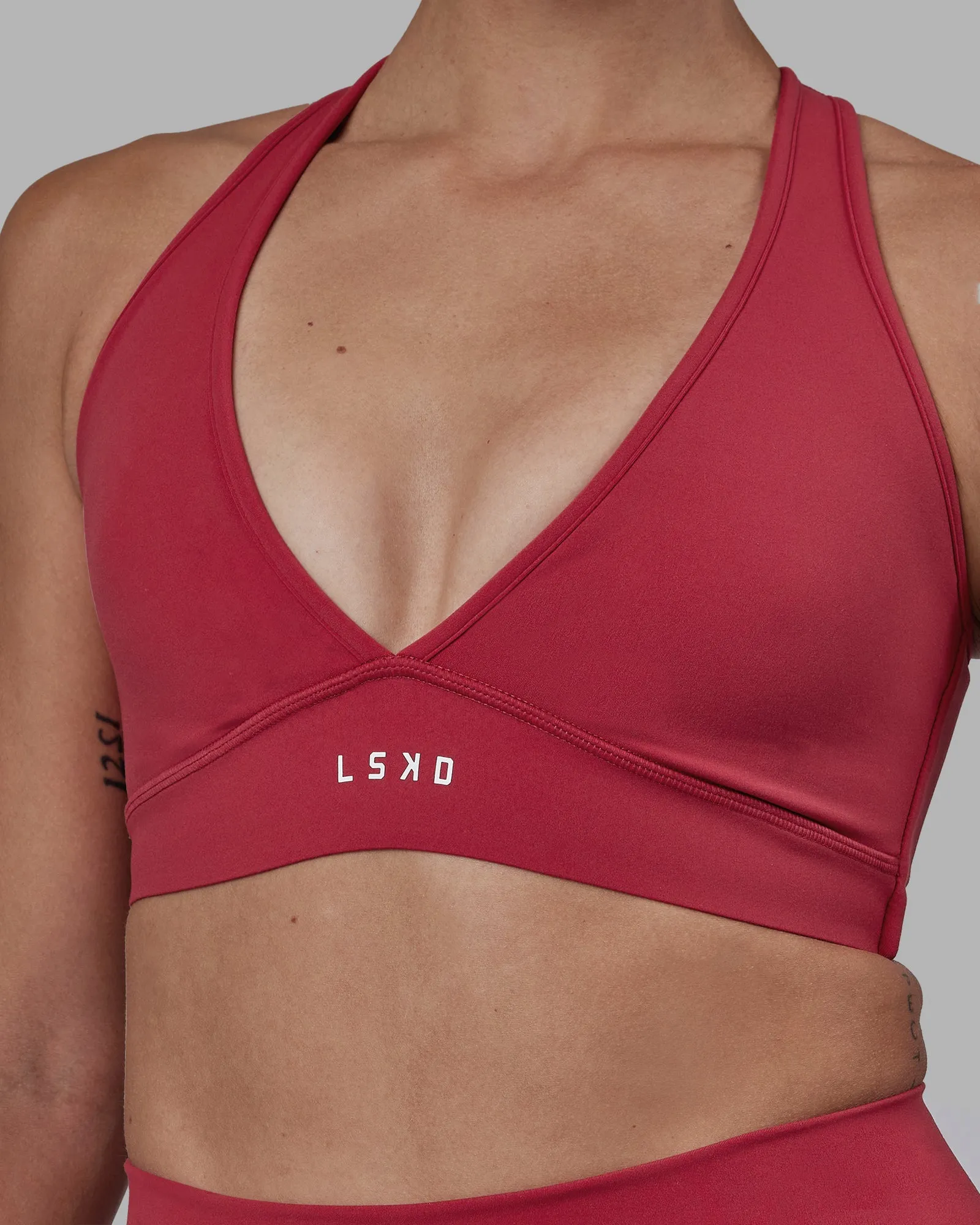 Stamina Sports Bra - Claret