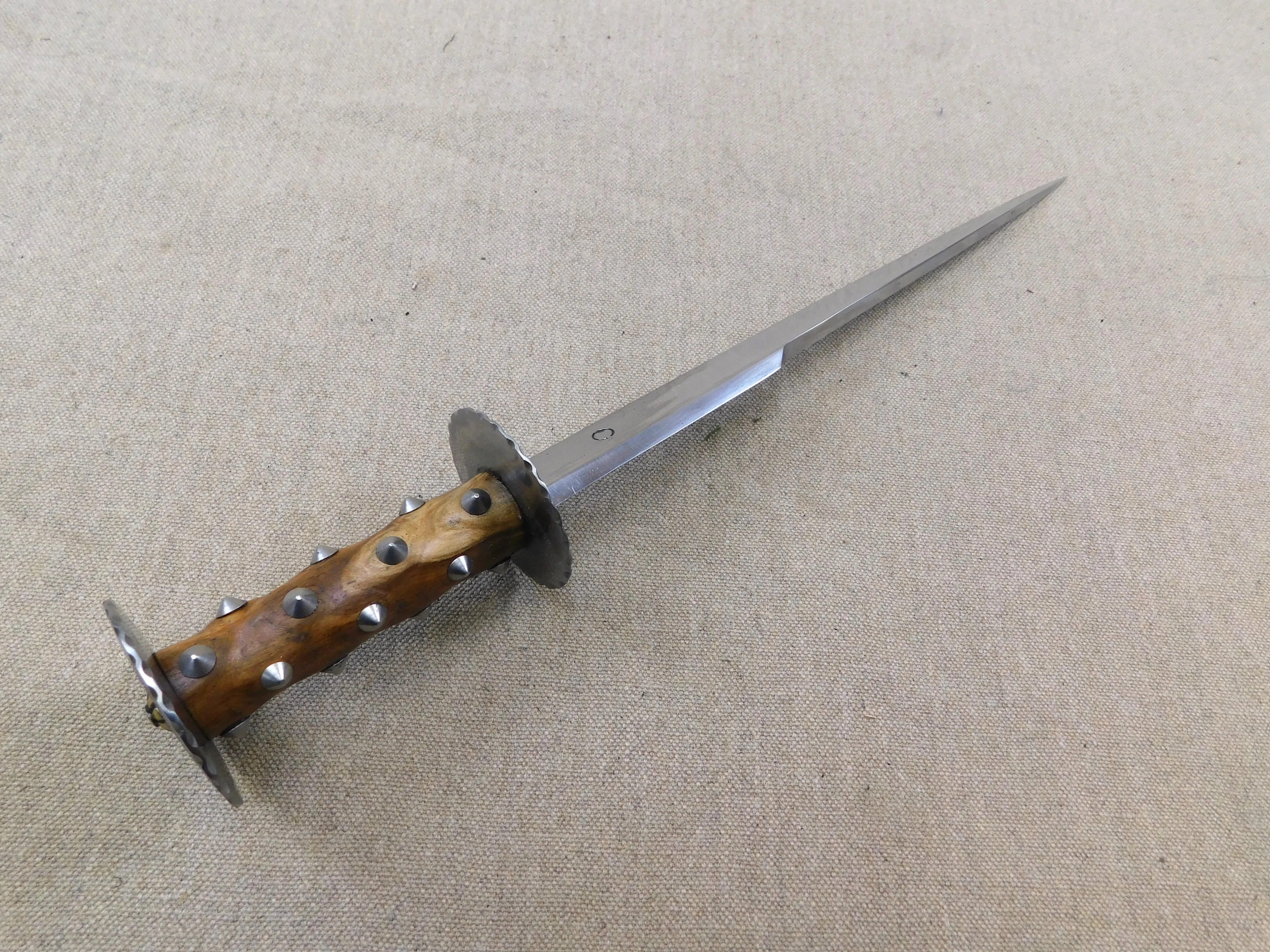 Studded Grip Rondel Dagger ~ 15thC Rothenburg Medieval Dagger