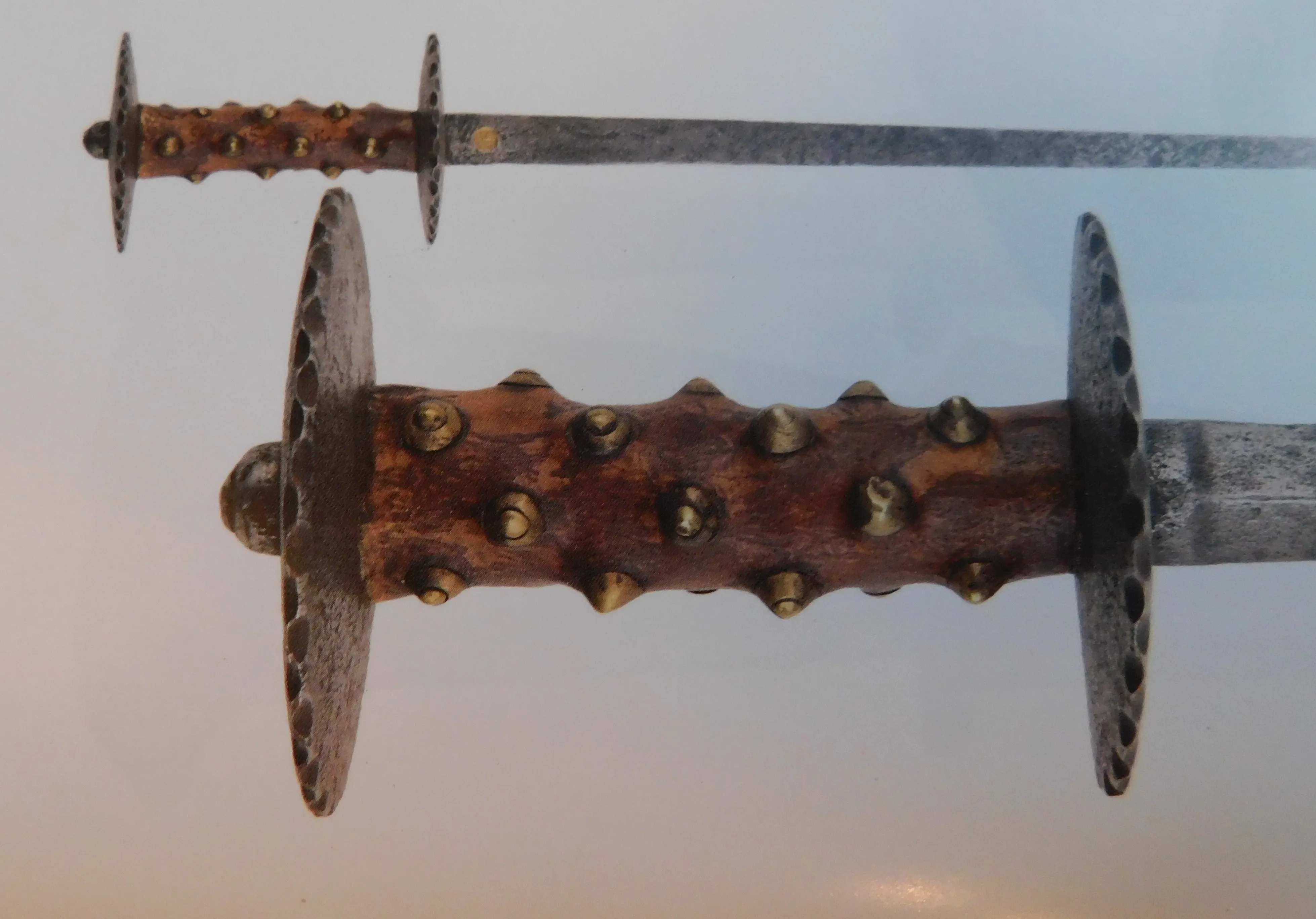 Studded Grip Rondel Dagger ~ 15thC Rothenburg Medieval Dagger