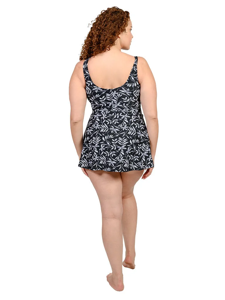 Swim dress for plus sizes