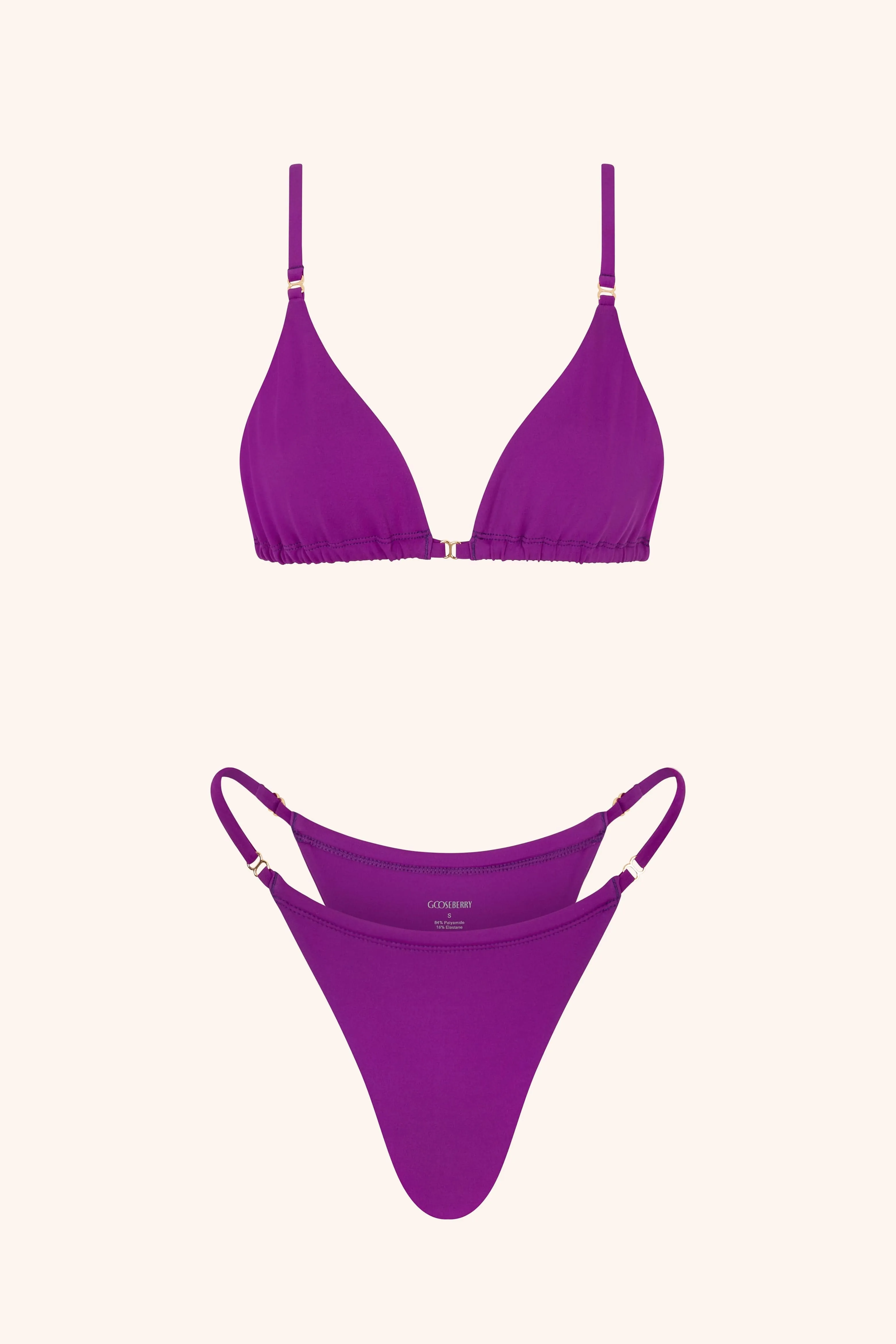 Tanga Bikini Plum