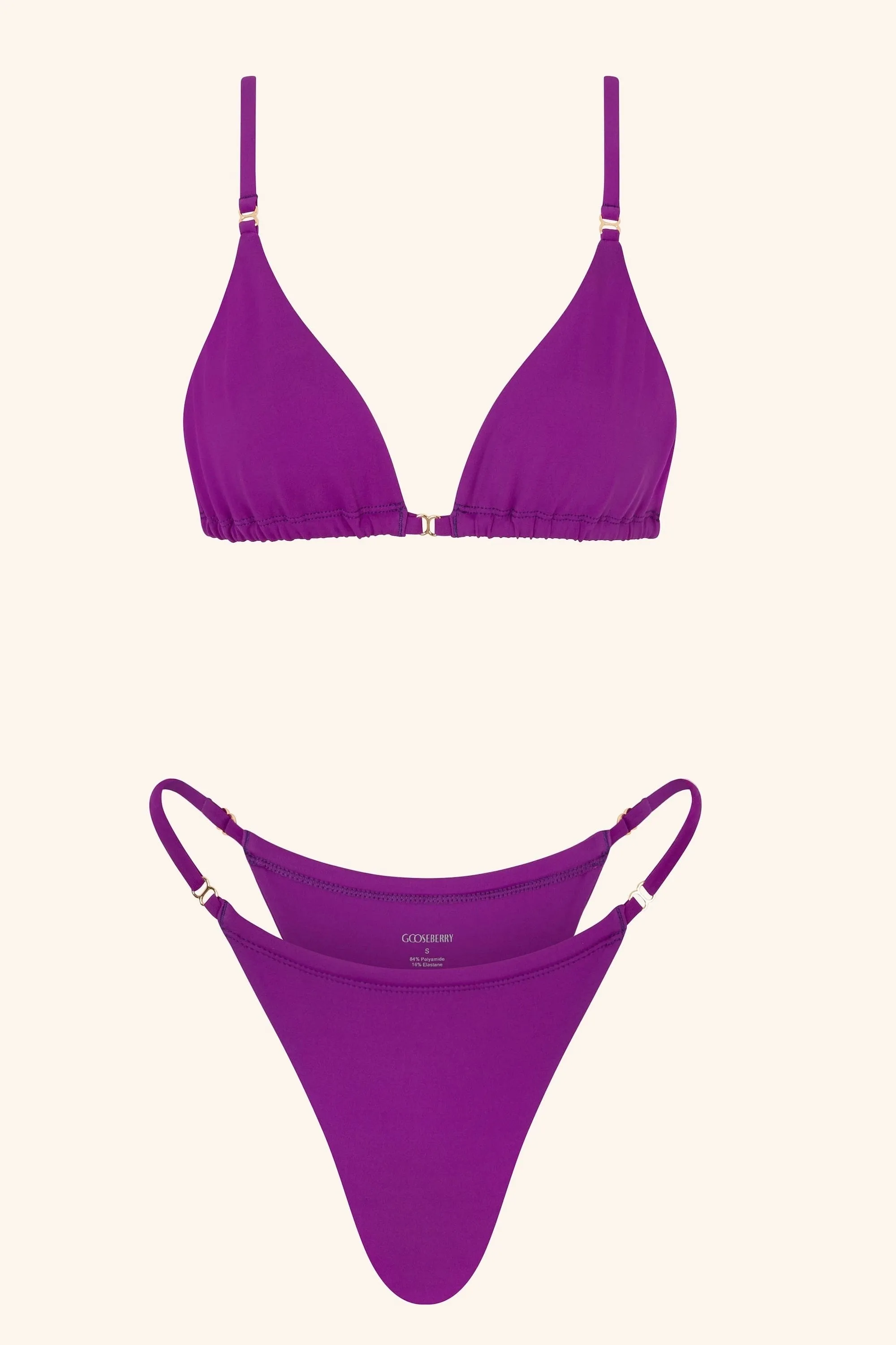 Tanga Bikini Plum