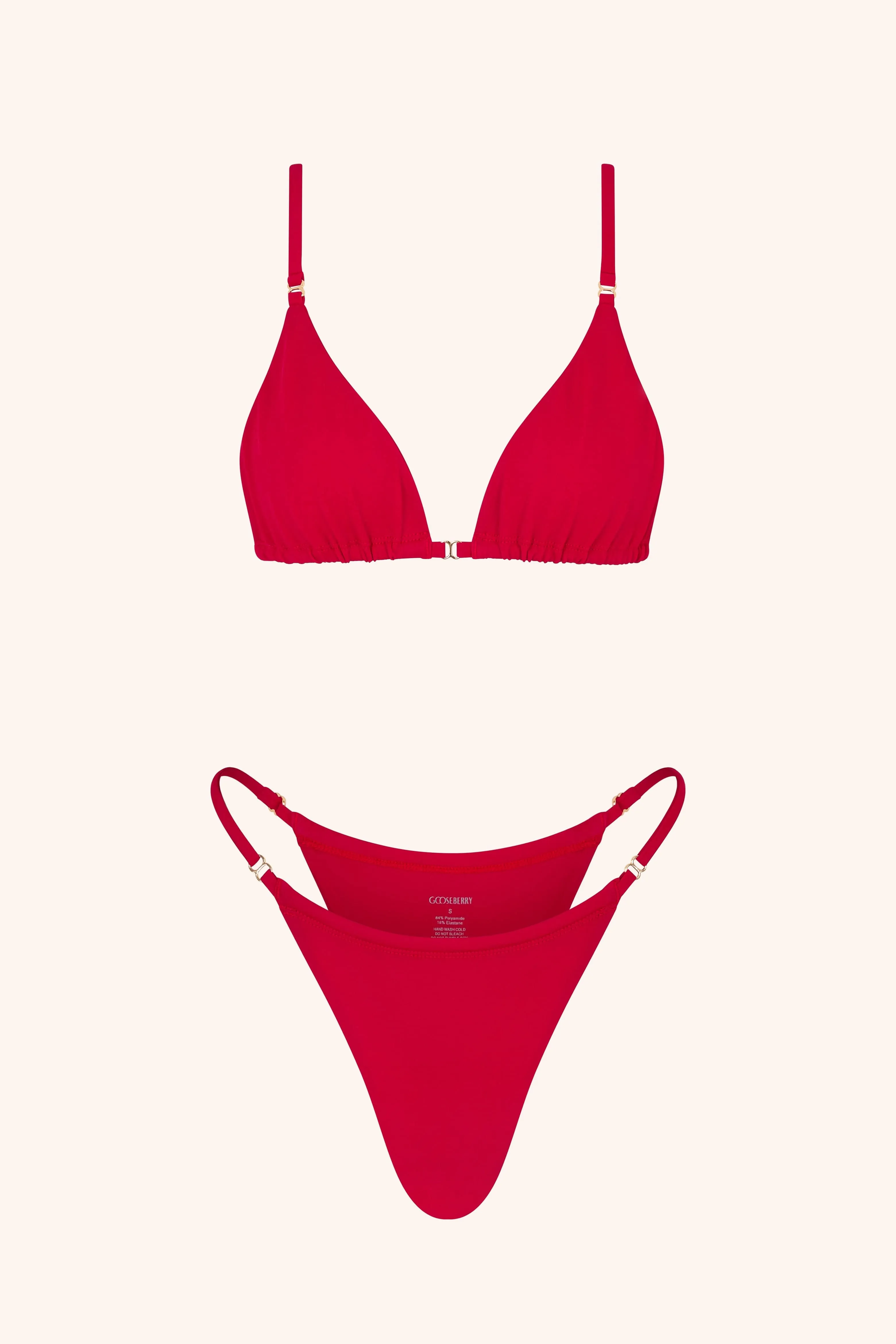 Tanga Bikini Red