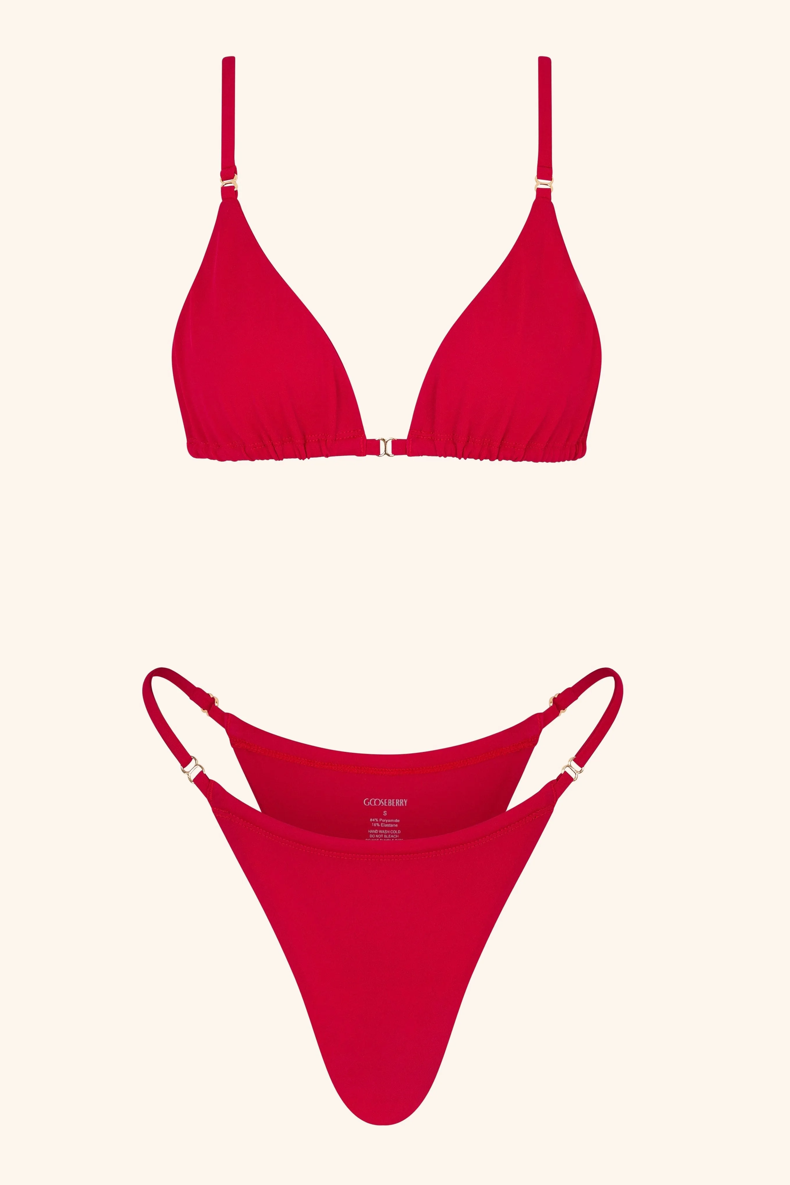 Tanga Bikini Red