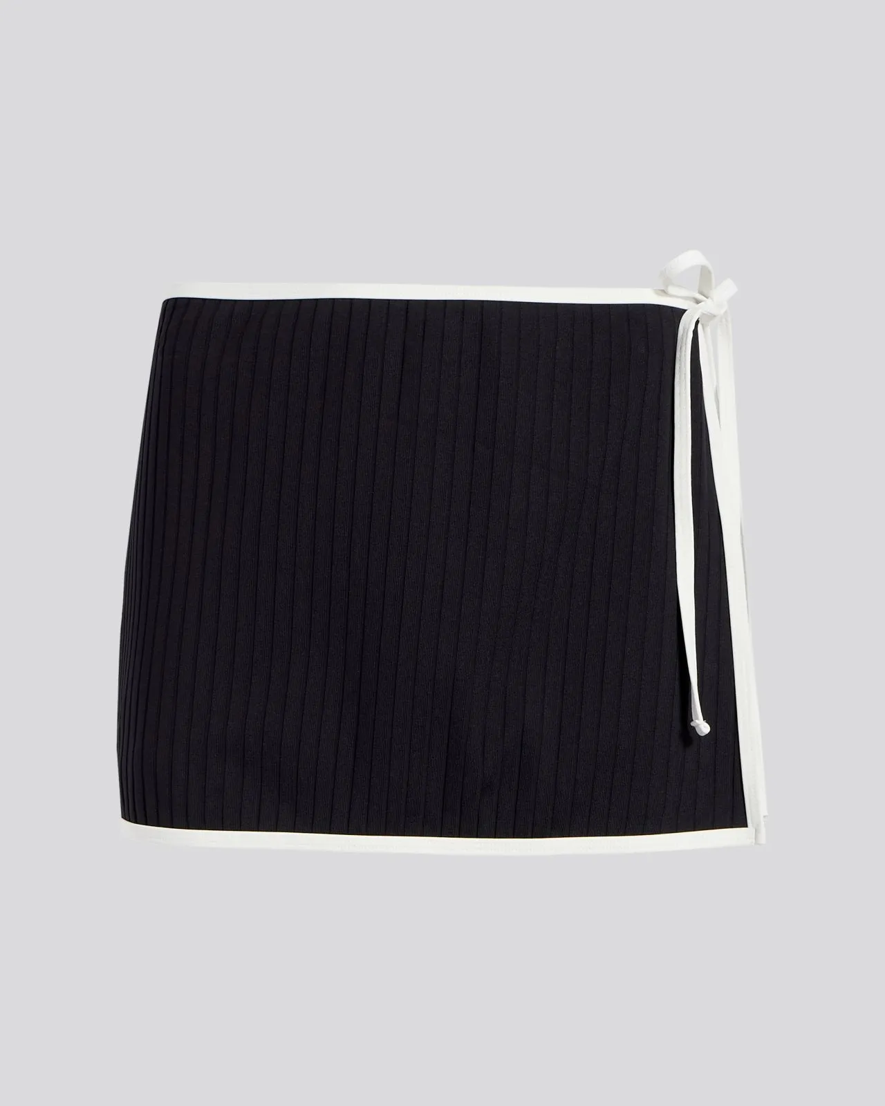 The Nola Ribbed Swim Skirt