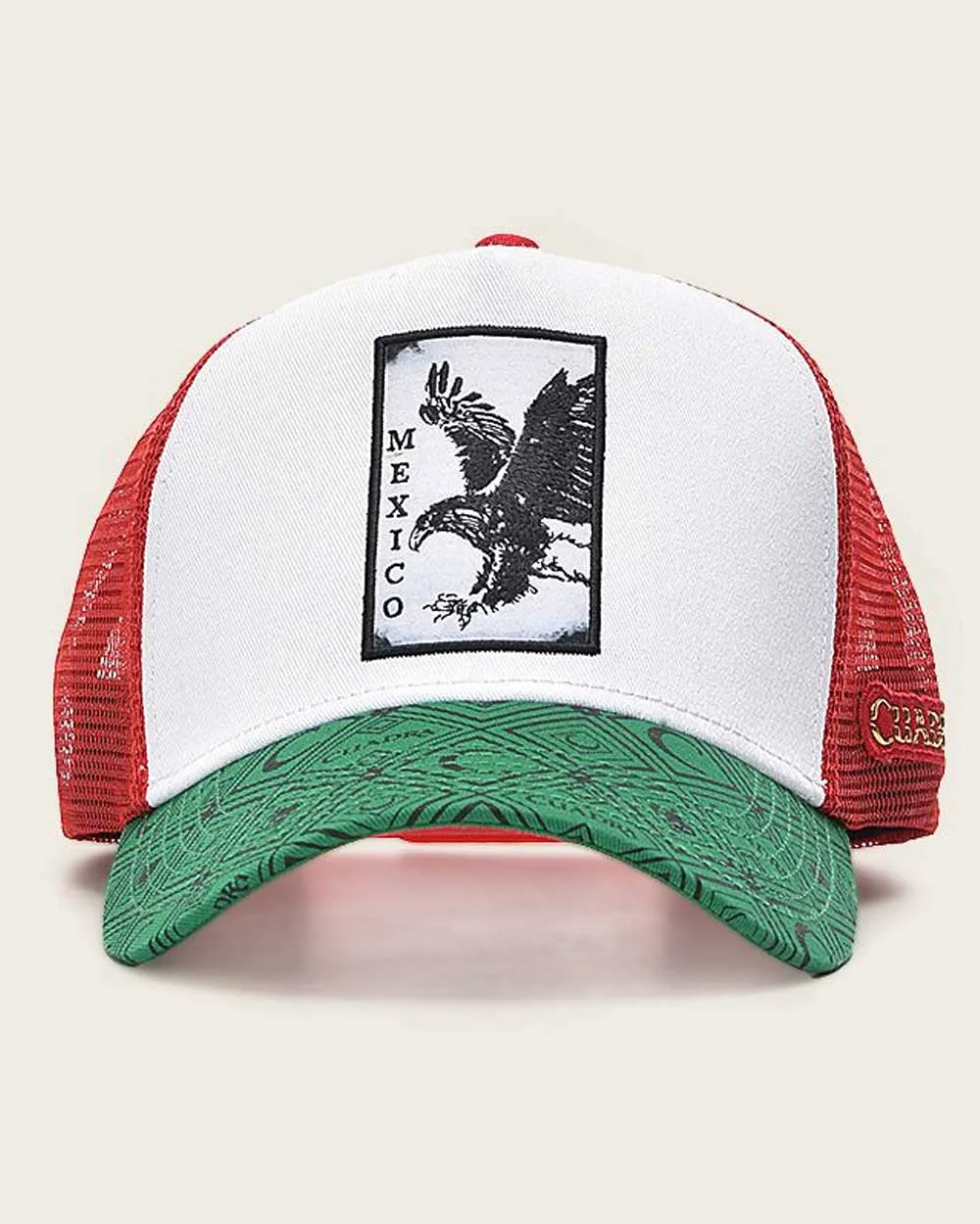 White Mexico cap