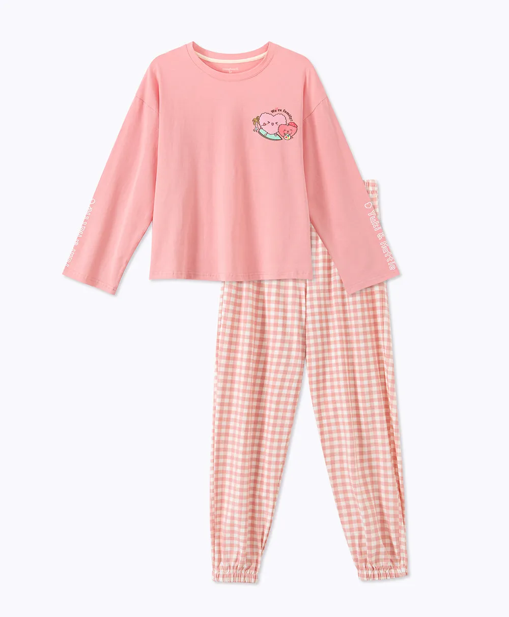 Yuki & Hattie Signature Top & Bottom Sleep Set