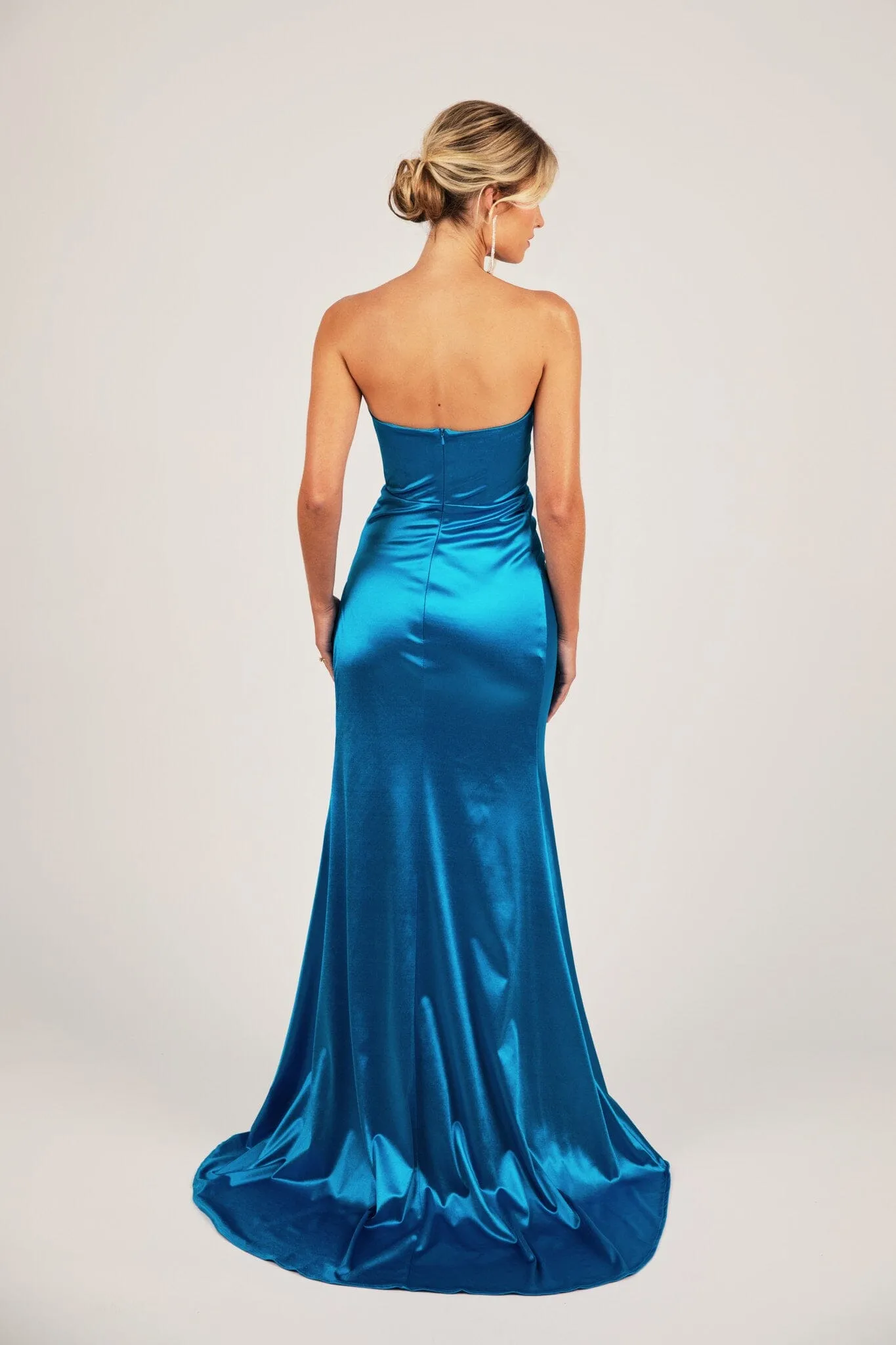 Zaria Gown - Sky Blue